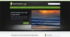 Desktop Screenshot of isustainableearth.com